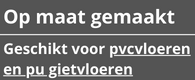 Droogloopmat AquaAbsorb - op maat