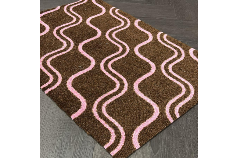 FCSDETAIL Schoonloopmat, wasbaar, 50 x 80 cm, deurmat voor binnen, absorberende vloermat, antislip, schoonloopmat, waterdicht, tapijt voor hond, entree, natte poten