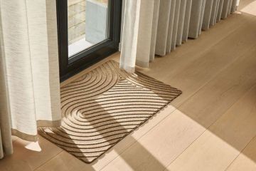 Schoon/droogloopmat Waterhog Fingerprint 55x85 cm