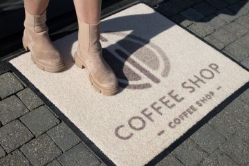 Buitenmat op maat - LogoBrush Outdoor