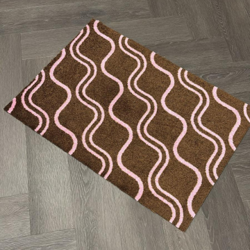 Design Schoonloopmat - Retro Flow - 60x85 cm