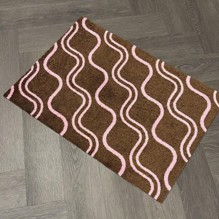 Design Schoonloopmat - Retro Flow - 60x85 cm main product photo rounded-lg