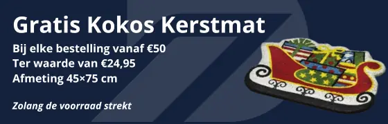 Gratis deurmat vanaf 50,-